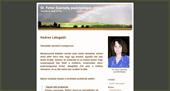 Desktop Screenshot of maganpszichologus.hu
